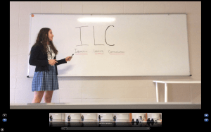 This is a scene from our video featuring the introduction of ILC.