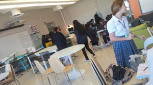 This is the "Cleanrom" where all of our computers are and where all the computer work is done 